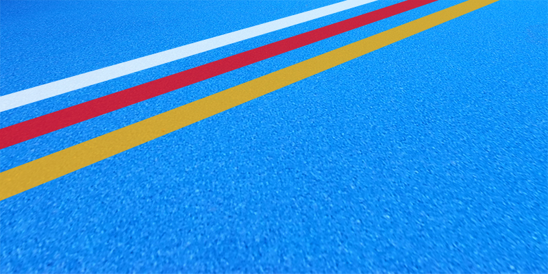 Line marking paint for natural grass